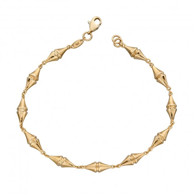 joshua james precious 9ct yellow gold kite shapes bracelet p20457 57306 medium