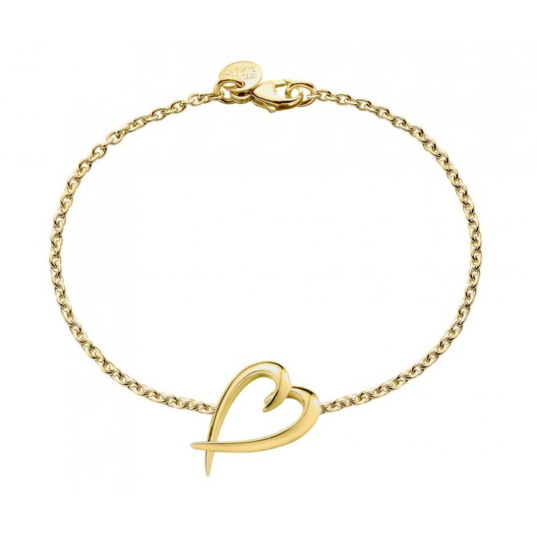 shaun leane yellow gold vermeil heart bracelet p16130 36465 image