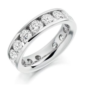 Lily 18ct White Gold 4.00ct Ring