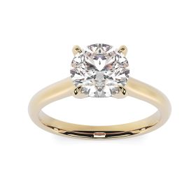 Kiera 18ct Yellow Gold Engagement Ring Round