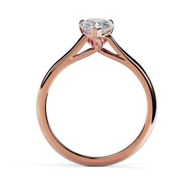 Florence 18ct Rose Gold Engagement Ring Pear