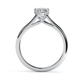 Florence Platinum Engagement Ring Pear