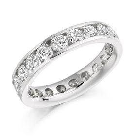 Lily 18ct White Gold 3.00ct Ring