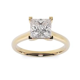 Kiera 18ct Yellow Gold Engagement Ring Princess