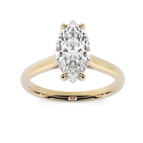 Kiera 18ct Yellow Gold Engagement Ring Marquise