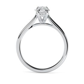 Kiera 18ct White Gold Engagement Ring Marquise