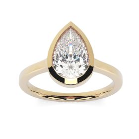 Alyssa 18ct Yellow Gold Engagement Ring Pear