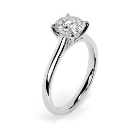 Kiera 18ct White Gold Engagement Ring Round
