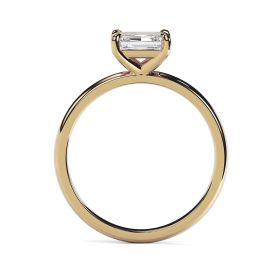 Eleanor 18ct Yellow Gold Engagement Ring Emerald