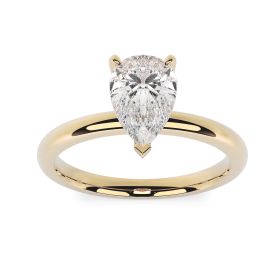 Charlotte 18ct Yellow Gold Engagement Ring Pear