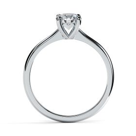 Ela 0.52ct G/VS2 Brilliant Diamond Platinum Ring