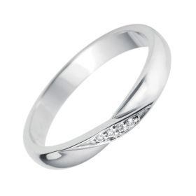 Luna Platinum Ring