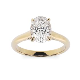 Florence 18ct Yellow Gold Engagement Ring Oval