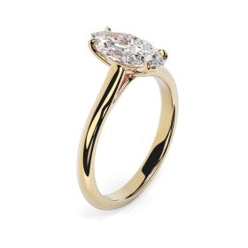 Florence 18ct Yellow Gold Engagement Ring Marquise