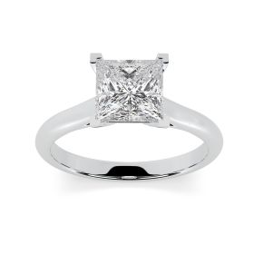 Florence Platinum Engagement Ring Princess