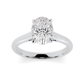 Florence Platinum Engagement Ring Oval