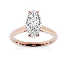 Kiera 18ct Rose Gold Engagement Ring Marquise