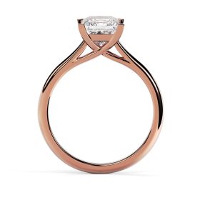 Florence 18ct Rose Gold Engagement Ring Princess