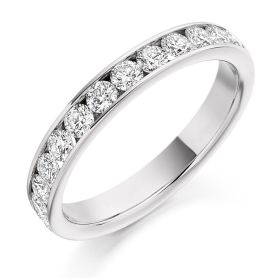 Fawn Platinum 0.75ct Ring