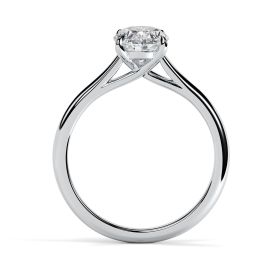 Florence Platinum Engagement Ring Oval