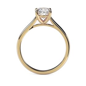 Kiera 18ct Yellow Gold Engagement Ring Oval