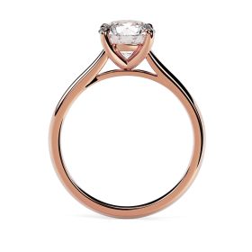 Kiera 18ct Rose Gold Engagement Ring Round