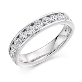 Fawn Platinum 1.00ct Ring