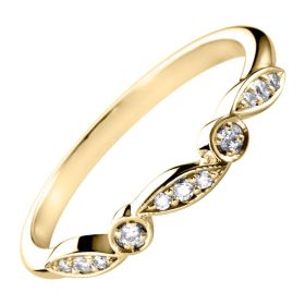 Elysia 18ct Yellow Gold Ring