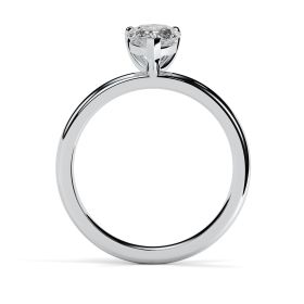 Charlotte Platinum Engagement Ring Pear