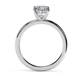 Charlotte Platinum Engagement Ring Oval