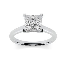 Kiera Platinum Engagement Ring Princess