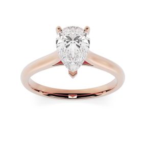 Kiera 18ct Rose Gold Engagement Ring Pear