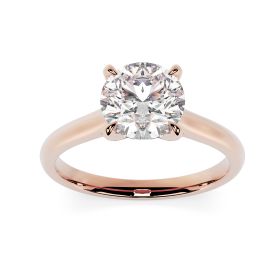 Kiera 18ct Rose Gold Engagement Ring Round