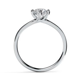 Adeline 0.25ct D/VS2 Brilliant Diamond Platinum Ring