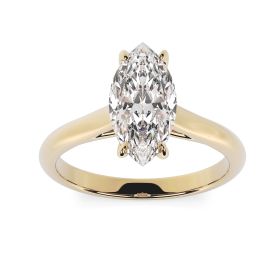 Florence 18ct Yellow Gold Engagement Ring Marquise