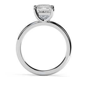 Charlotte 18ct White Gold Engagement Ring Princess Cut