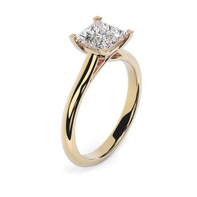 Florence 18ct Yellow Gold Engagement Ring Princess