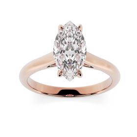 Florence 18ct Rose Gold Engagement Ring Marquise