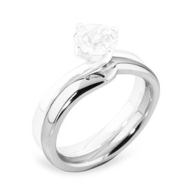 Adelina Platinum Wedding Ring