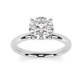 Charlotte Platinum Engagement Ring Round