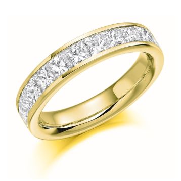 Side view of Hazel 18ct Yellow Gold 1.50ct Ring