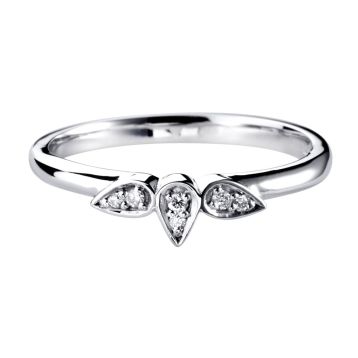 Thalia Platinum Ring