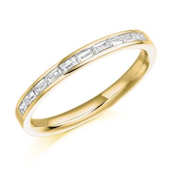 Side view of Jacinta 18ct Yellow Gold 0.30ct Ring