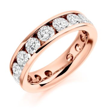 Lily 18ct Rose Gold 4.00ct Ring