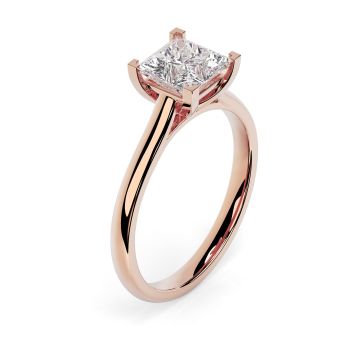Kiera 18ct Rose Gold Engagement Ring Princess
