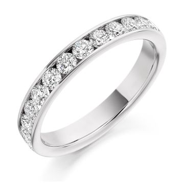 Fawn Platinum 0.75ct Ring