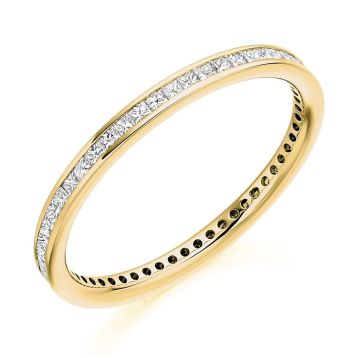 Side view of Lilac 18ct Yellow Gold 0.50ct Ring