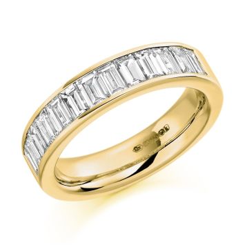 Side view of Jasmine 18ct Yellow Gold 1.50ct Ring