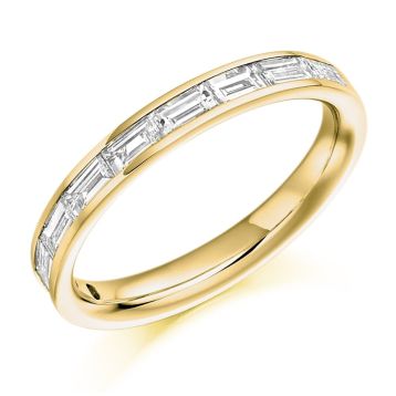 Side view of Jacinta 18ct Yellow Gold 0.75ct Ring
