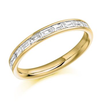Side view of Jacinta 18ct Yellow Gold 0.50ct Ring